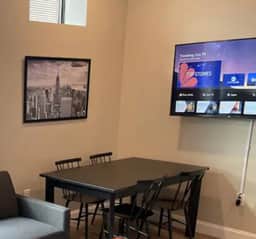 2 bedroom, Art museum, private roof deck.