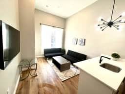 Art museum area 2 bedroom bilevel big unit &yard.