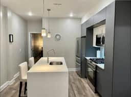 New three bedroom art museum area with backyard