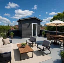 2bedroom w/rooftop all brand new university city