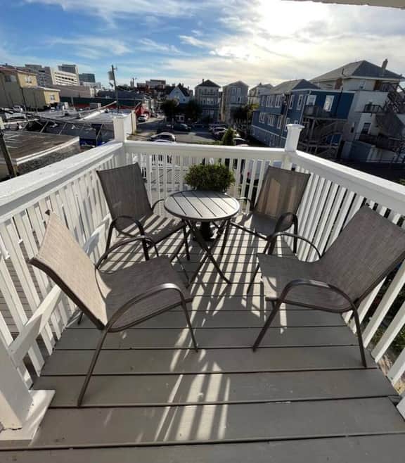 3 bedroom with deck across from tropicana casino#3