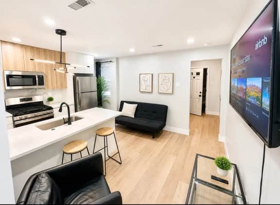 two bedroom close to Xfinity Arena unit 4