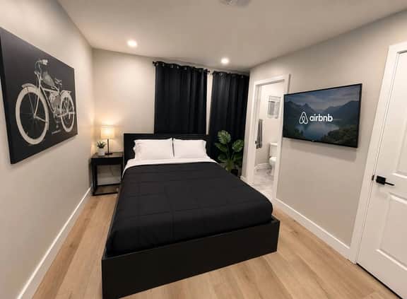 two bedroom close to Xfinity Arena unit 4