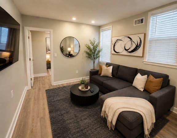 Point breeze 2 bedroom apartment with park nearby.
