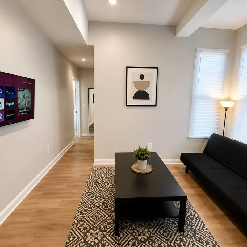 University area all new 3 bedroom livingroom.